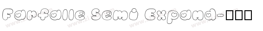 Farfalle Semi Expand字体转换 Farfalle Semi Expand字体转换